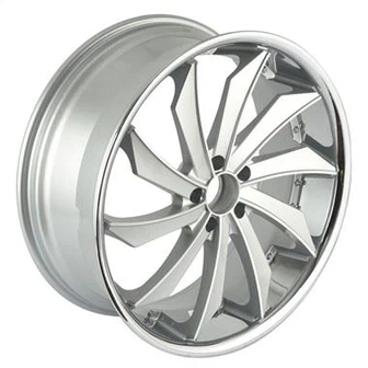 Staggered Wheels with Chrome Slip